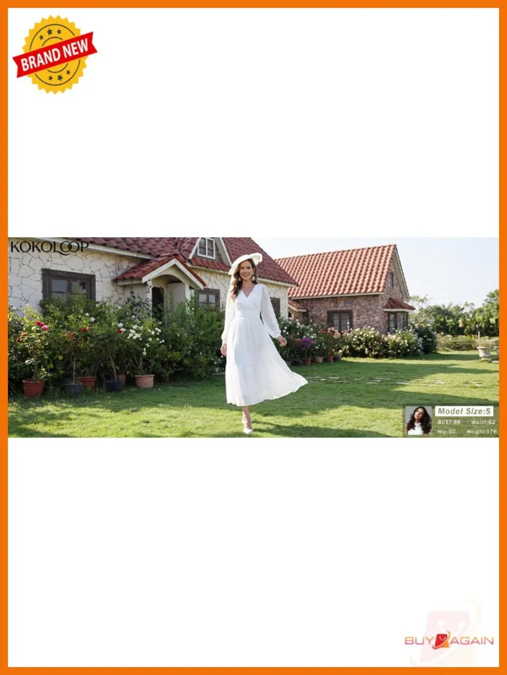Womens Long Sleeve Maxi Dress V Neck Formal Wedding Guest Bridesmaid